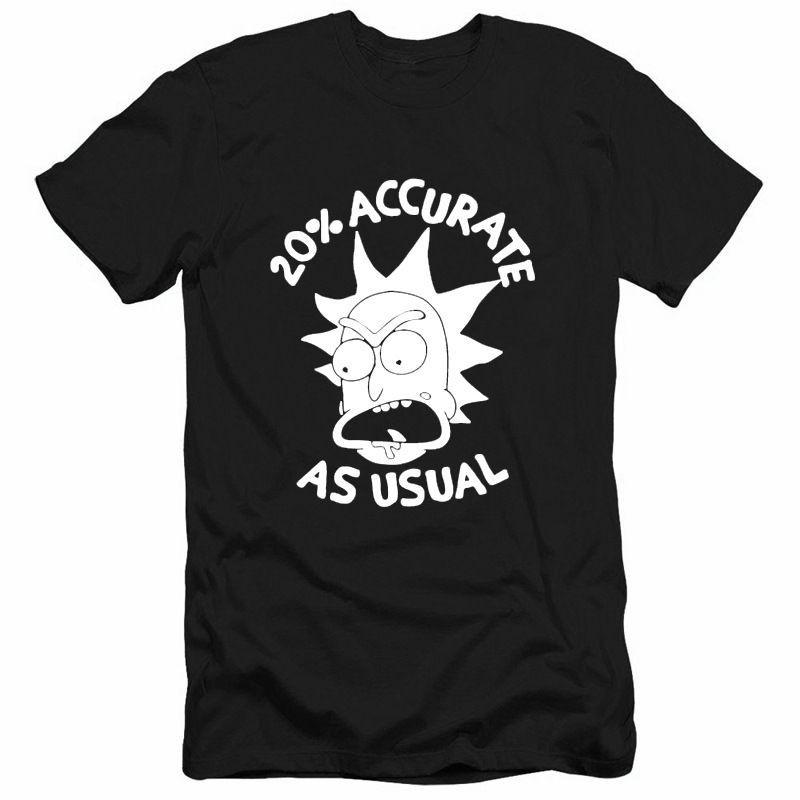 Trendy Cotton T-shirt For Adults Cartoon Graphic Tee Round Neck