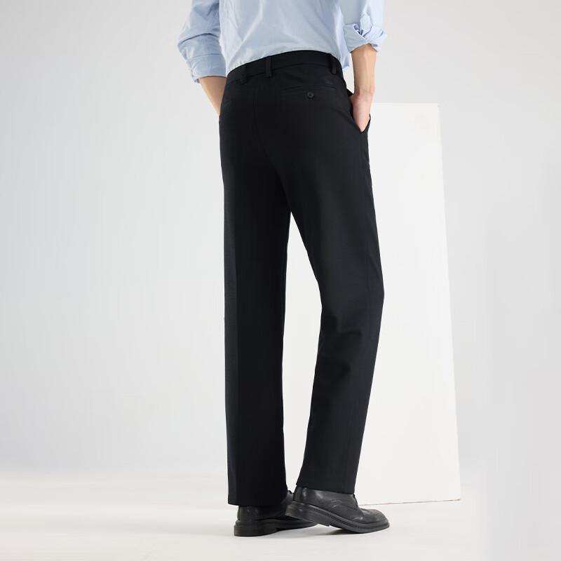 Men's Thickened Business Casual Straight-Leg Pants
