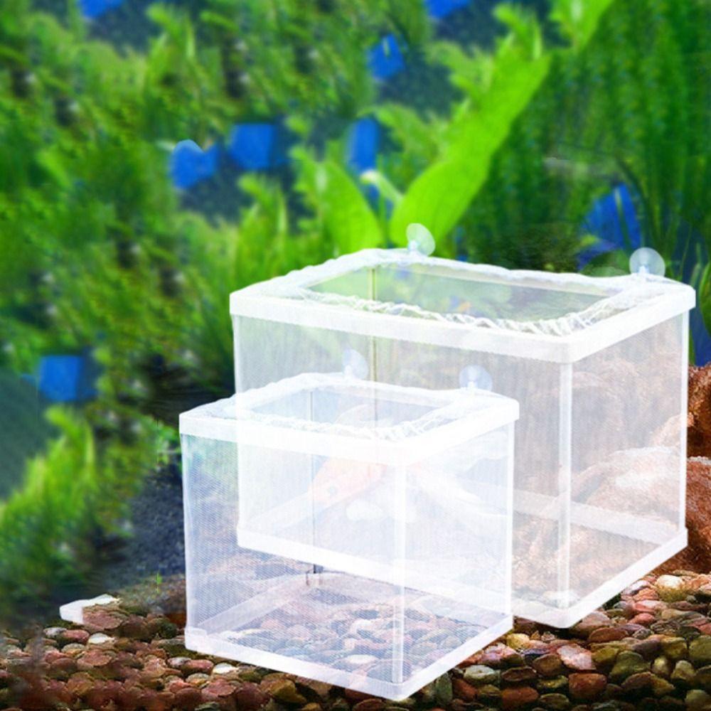 Aquarium Isolation Net Fish Breeding Breeder Box Fish Tank Incubator Breeding Box Incubator Box