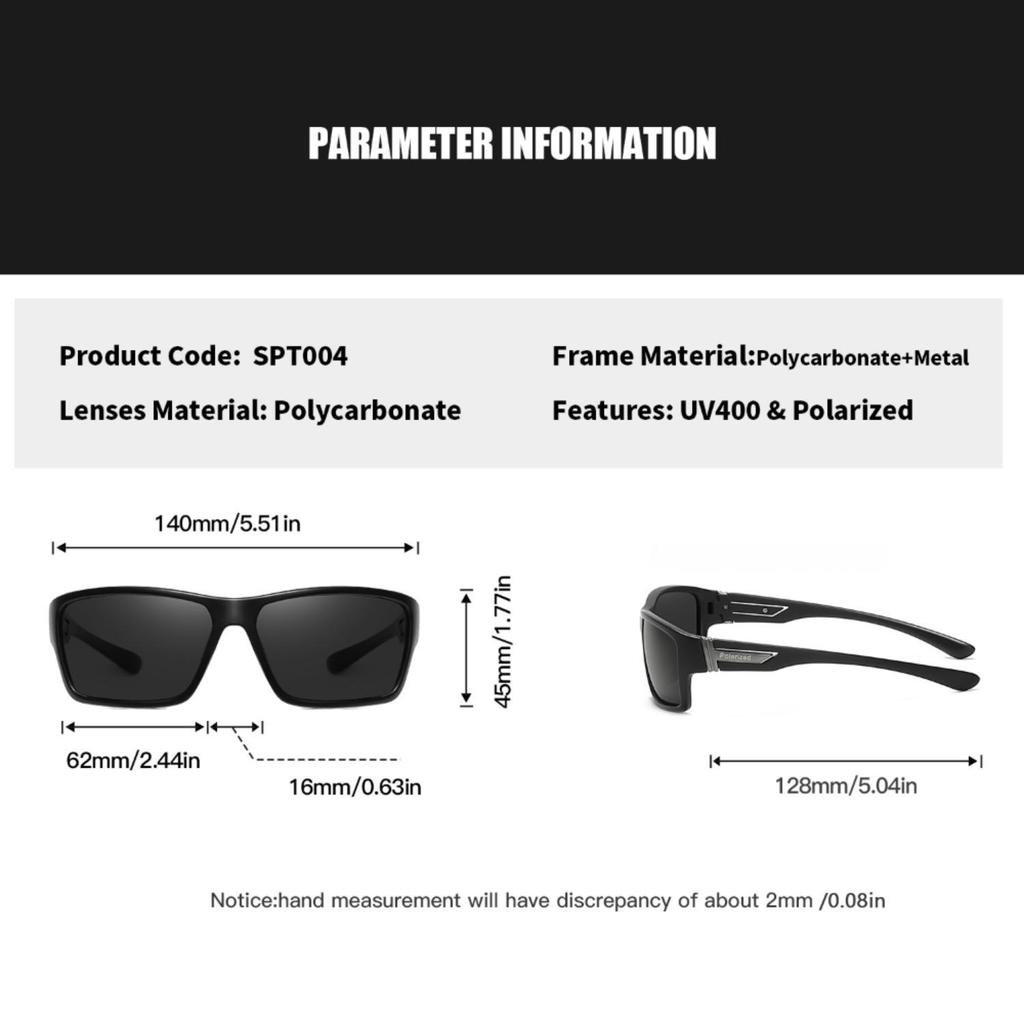Royalhot Unisex Polarized New Fashion Αθλητικά γυαλιά ηλίου Vintage γυαλιά ηλίου Retro αποχρώσεις γυαλιών, UV400