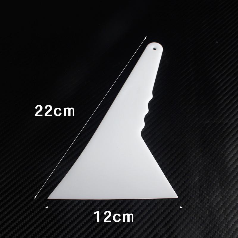 High-Temperature Resistant Wallpaper & Baking Film Squeegee – Seam Filler, Edge Trimmer, Front Windshield Hard Scraper Tool