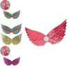 Barevná křídla Motýlí křídla na kostýmovou párty Elfí křídla Jednorožcova křídla