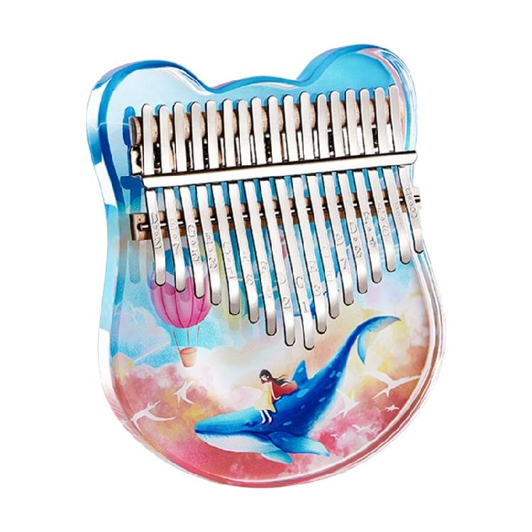 

17/21 Keys Mini Finger Piano Musical Instruments with Tuning Mallet for Beginner