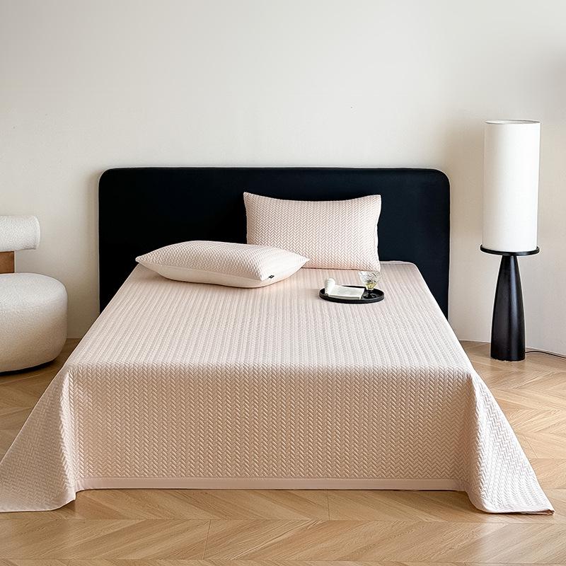 Summer Tencel Quilted Bedspread: Soft, Cool, High-End Lyocell Fiber Bedding Set