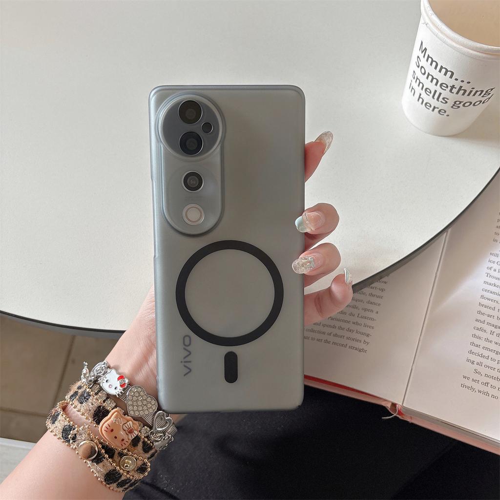 iqoo11t skin feeling ice mist is suitable for VIVOX111PRO mobile phone case S11 magnetic suction x111S heat dissipation without yellowing