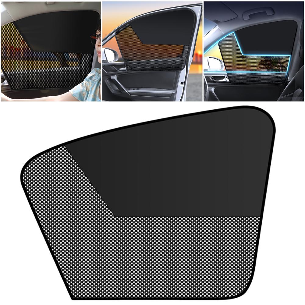 Magnetic Car Window Shades Light Blocking Side Window Sun Shades Universal Car Net Sun Visor for Car Camping Napping Sleeping