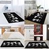 Snoopy Washable Dust Mite Odor Stylish Flannel Washable All Nordic 203 x 148 cm Rug, Rug, Non-Slip, Resistant, Antibacterial, Resistant, Fluffy, Rug,