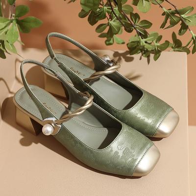 Sandale de damă cu toc bloc gros, cu toc pătrat închis, cu toc mic, rochie de nuntă, pantofi, pantofi de vară, pantofi Mary Janes pentru femei