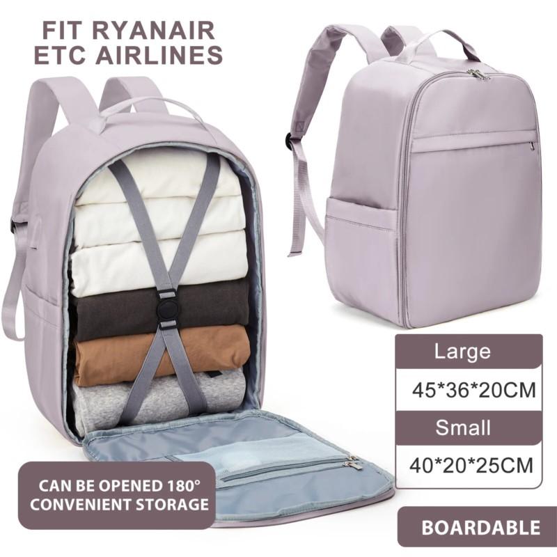 Zaino da Cabina 40x20x25 Borsa da Viaggio per Cabina Easyjet 45x36x20 Leggero Zaino da Viaggio per Aereo