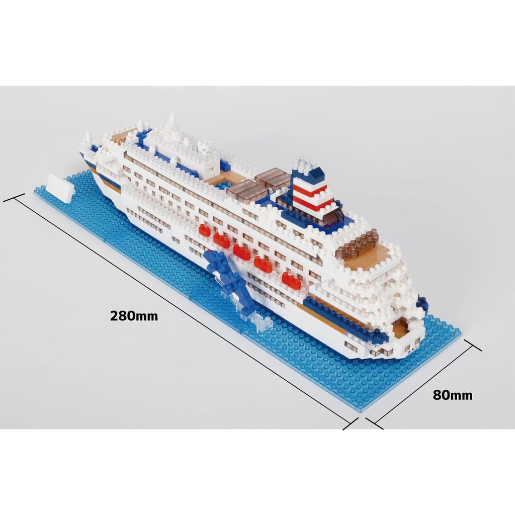 Kawada Nanoblock World Famous Asuka II Advanced Hobby Series Assembly Kit - - M.S.