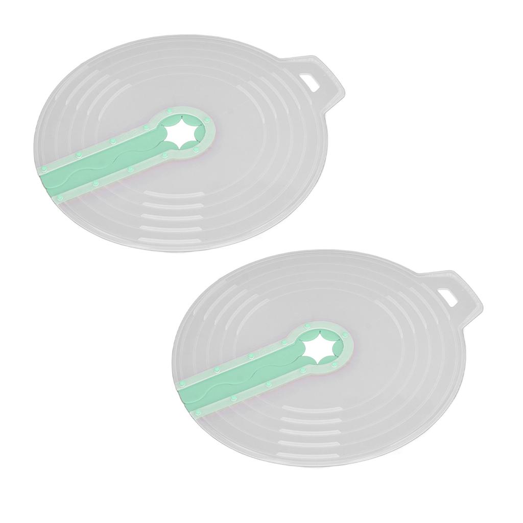 2Pcs Bowl Anti   Lid Mixer Bowl Cover Silicone Egg Whisk Splatter Guard Cover for Mixing Eggs Whipping Crm Frothing Milk