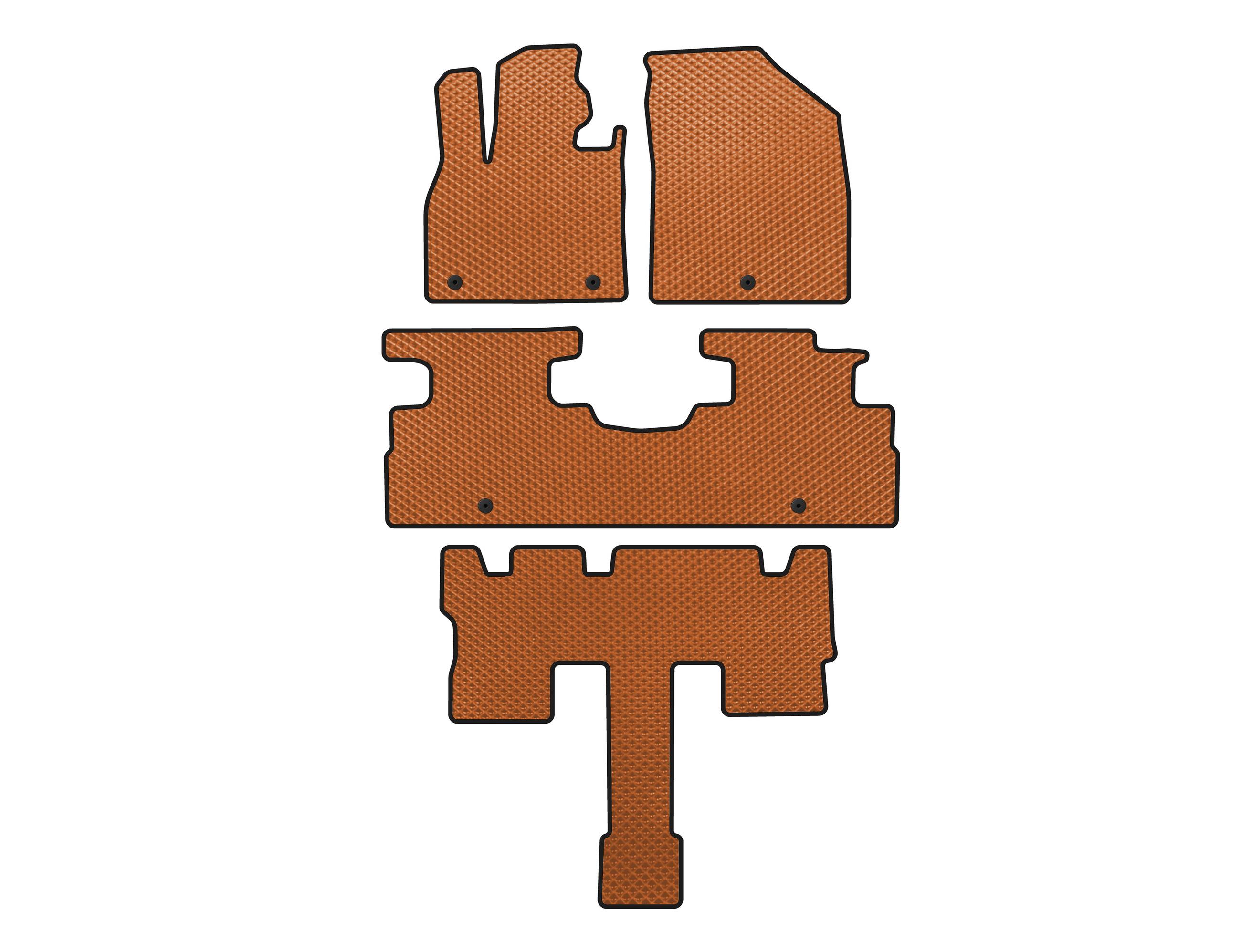 

EVA mats (3 rows, 7-seater, Orange) for Hyundai Palisade