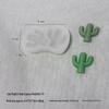Cactus Scented Candle Mold for DIY Succulent, Plaster, Resin, and Fondant Crafting
