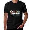 Metal Heroes (2) Tshirt Vintage Print Crew Neck Tee