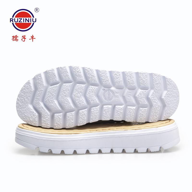 High Quality Diy Hand Knitting Materials Slippers Fashion EVA Sole Rubber Outsole Crochet Needles Indoor Slippers Platform