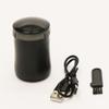 Hiro Corporation Rechargeable Round Shaver Shaving [SAFFRON] HDL-0951/HDL-0968 (Black [HDL-0951])