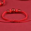 Chinese Snake Red String Bracelet Adjustable Charm Jewelry Luck Braided Rope Bracelet Suitable for Women and Men Present