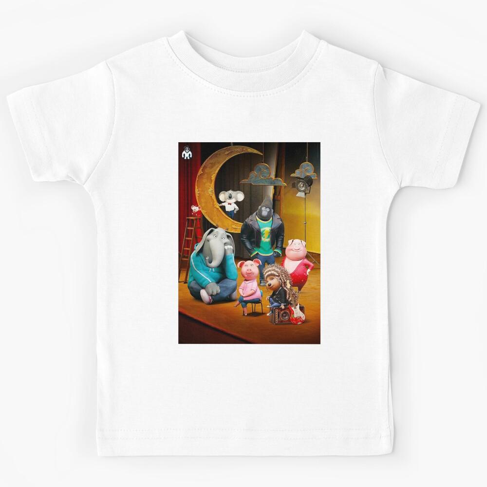 Sing (2016) Movie Poster Kids T-Shirt 140