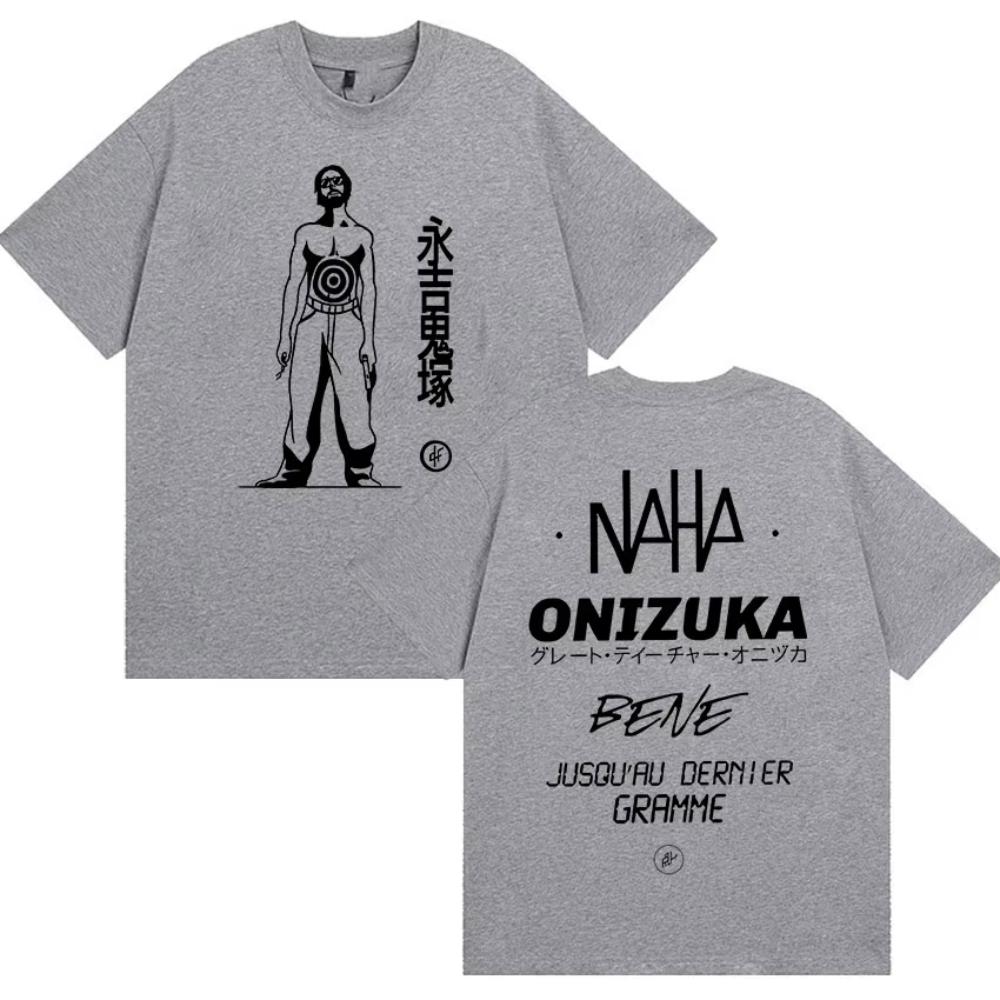 Le Monde Chico French Rap PNL Onizuka Album Print T Shirts Men Women Harajuku Fashion Retro Oversized Cotton Tshirts Streetwear