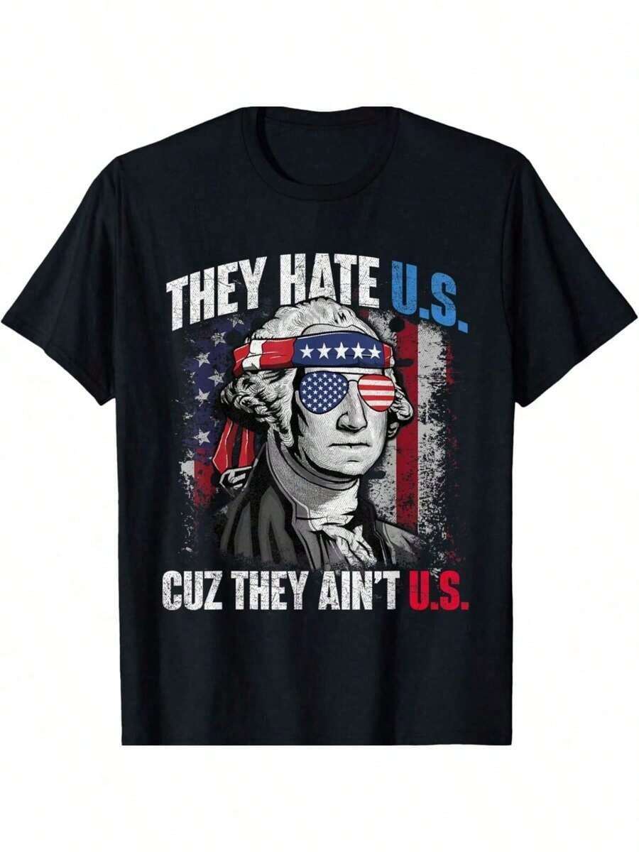 USA Flag 4th of July Independence Day TShirt Patriotic Gift L