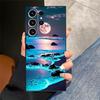 Funda Phone Cover Case for Samsung Galaxy S23 S24 Plus S10 S9 S20 S21 FE Note 20 Ultra 8 9 10 S25 Ultra Ocean Scenery Pattern