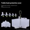 50pcs Fishing Hook Bonnets Multi-size Treble Hook Protective Cover Safety Cap Fishing Gear Accessories