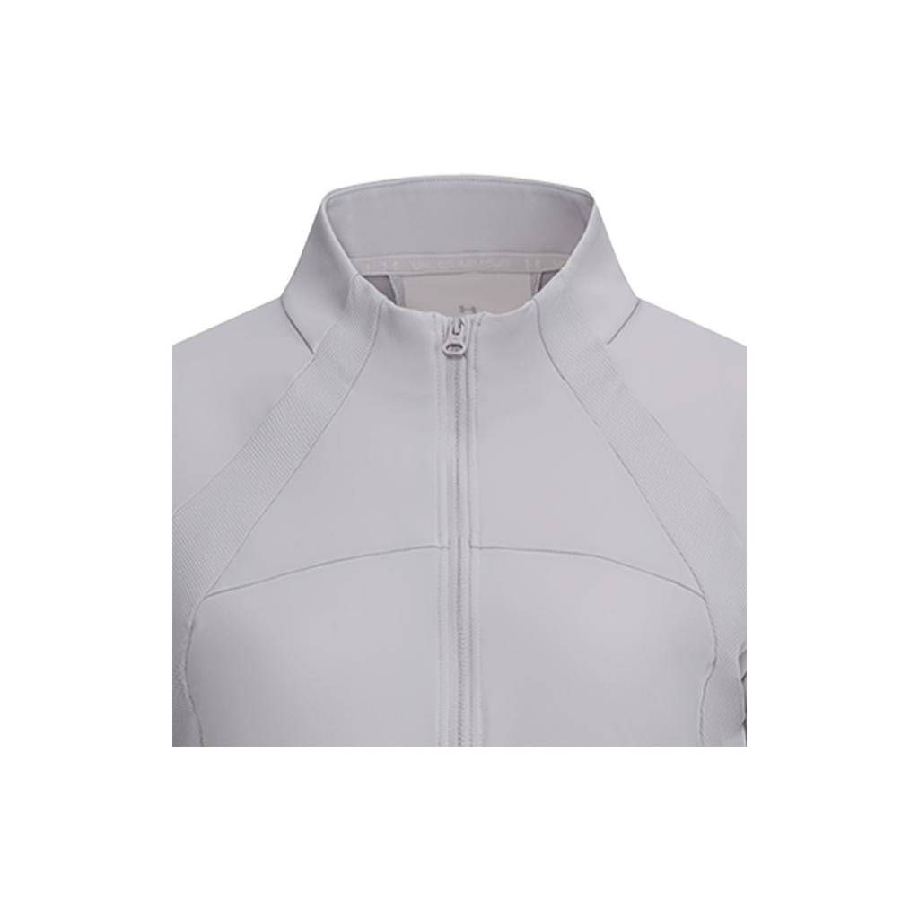 Under Armour Novelty Knitted Sports Breathable Comfortable Fitted Jacket Women Jackets 6014362-009