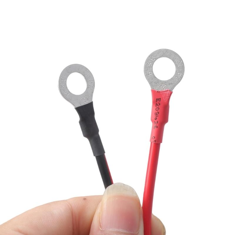 SAE To 8mm Circulet Terminal Wiring Harness 14AWG For Mower Charging System SAE Circulet Terminal Wiring Harness