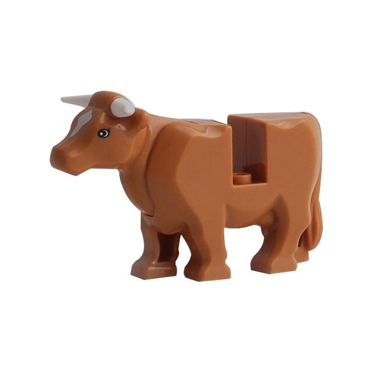 NEW Animals World Scene Elephant Male Elephant Camel Elk Gorilla Giraffe Horse Parts Building Blocks Model Sets Bricks Kids Kits