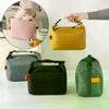 1PCS Portable Large Insulated Lunch Bag Reusable Aluminum Foil Thermal Food Tote For Office Meal Box Carrier Cooler Bag