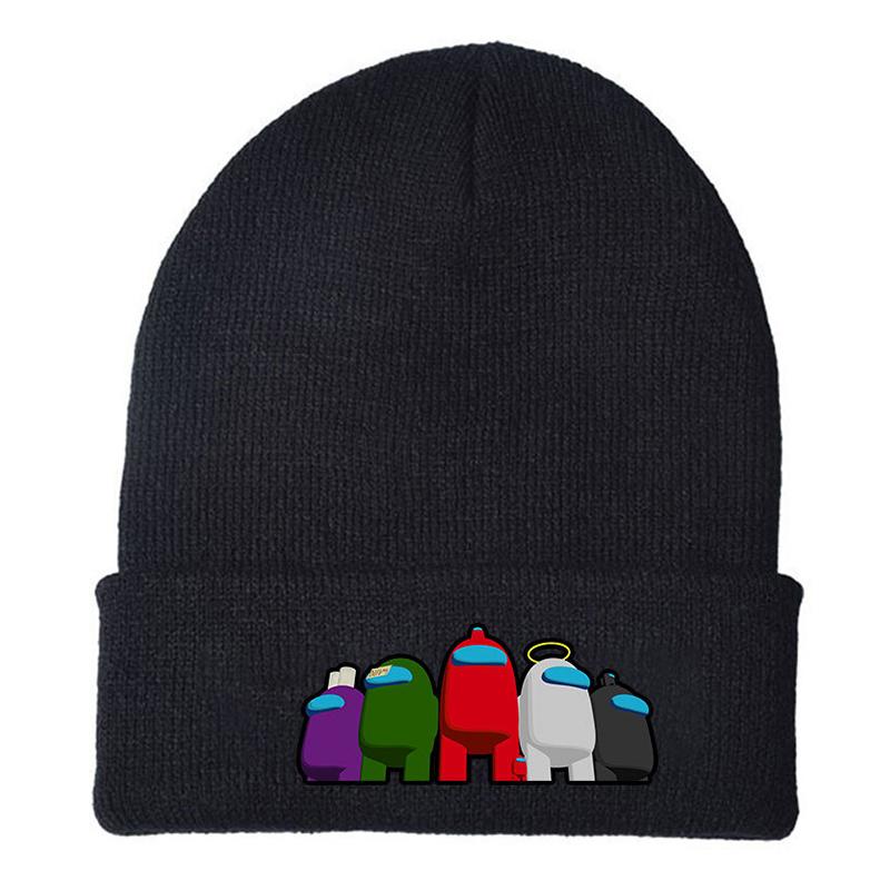 

Тепла Зимова Доросла Шапка Біні В язана Шапка Хіп-Хоп Косплей Кепка Різдвяний Подарунок #21 Five Postors