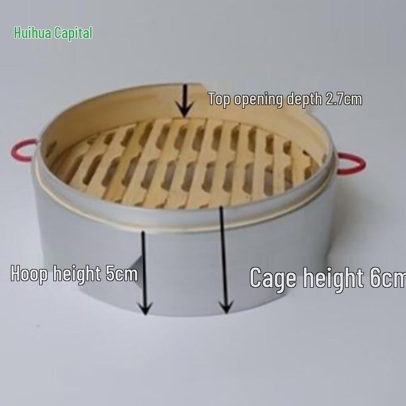 HUIHUADU Commercial Aluminum Steamer Basket Sets