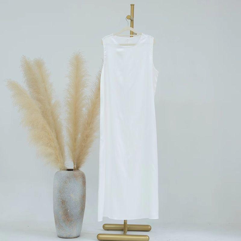 

Новое поступление Модный пэчворк Элегантный халат Кардиган Облегающее платье Платье-кардиган с рукавами летучая мышь White Sleeveless Interior Dress 2XL