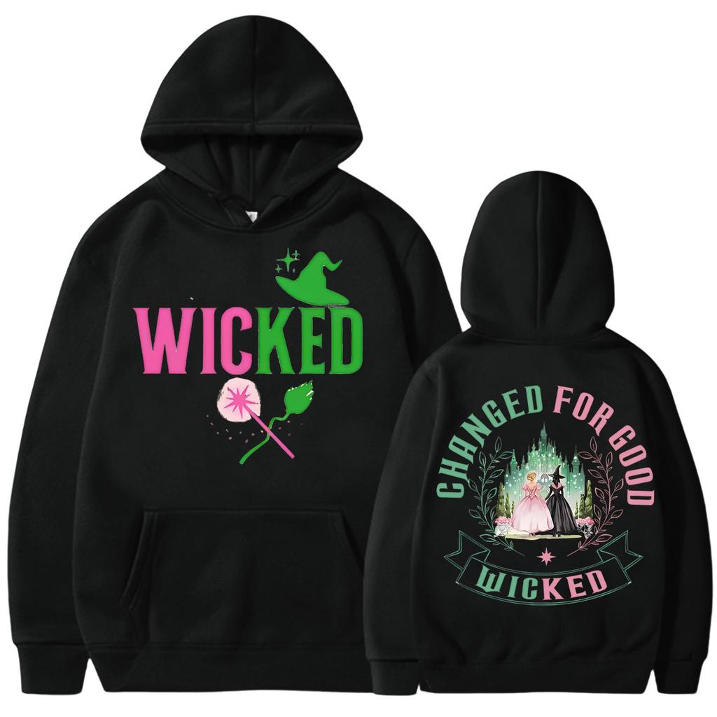 Women's Fashionable Casual Hooded Long Sleeved Printed Sweatshirt