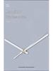 Modern European Silent Quartz Wall Clock - 30cm Glass Design for Living Room or Bedroom