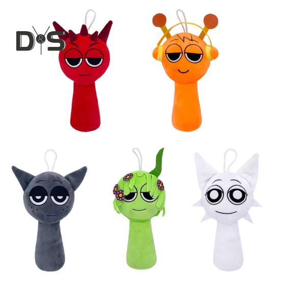 Horror Games Plush Doll Soft Stuffed Animal Pillow Figure Toy for Kids Adults Soft Cuddly Doll for Christmas Birthday Gifts