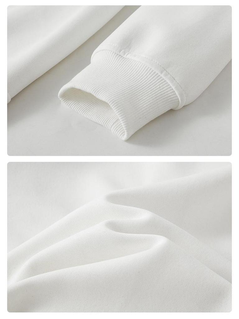 2024 Men's Plus Size Trendy Sweatshirt - Spring & Autumn Loose Fit, Oversized Style