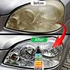 Headlight Restoration Kit - Transparent, Bright Headlight Advanced Repair Solution, Prevents Yellowing and Oxidation, Long-Lasting Protective Coating 