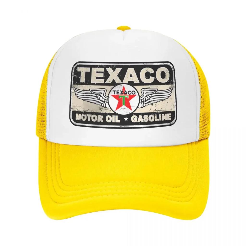 Cappellino da Baseball Texaco Vintage Personalizzato Protezione Solare Unisex da Donna Regolabile Cappellino Trucker Cappello da Papà Autunnale