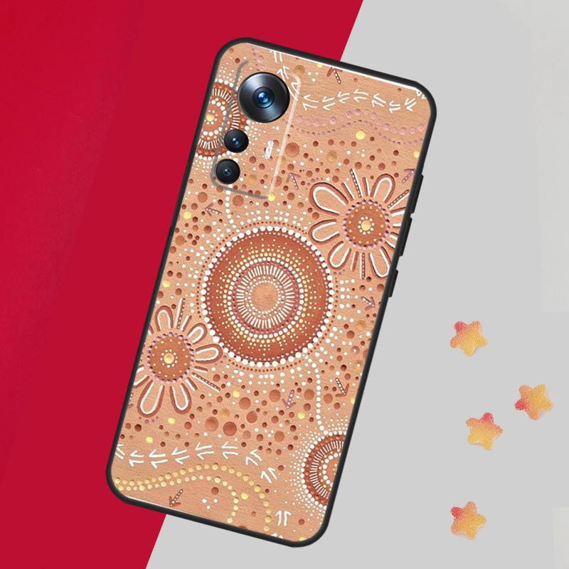 Aboriginal Art Print Case For Xiaomi 14T Pro 11T 12T 13T 13 14 15 Ultra Cover For POCO F7 F6 F5 X3 X5 X6 X7 Pro