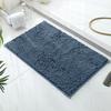 Tappeto da Bagno in Ciniglia, Morbido Soffice Assorbente Tappetino per Porta del Bagno, Antiscivolo Lavabile in Lavatrice Tappeto per Pavimento per Cucina Ingresso Camera da Letto