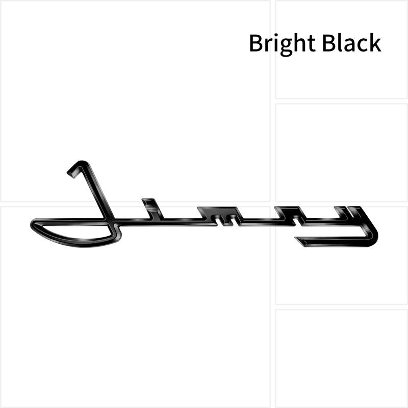 3D Car Styling Chrome Metal Letter Sticker For Jimny Emblem Grand Vitara Sx4 Swift Body Rear Bumper Trunk Tailgate Badge Decor