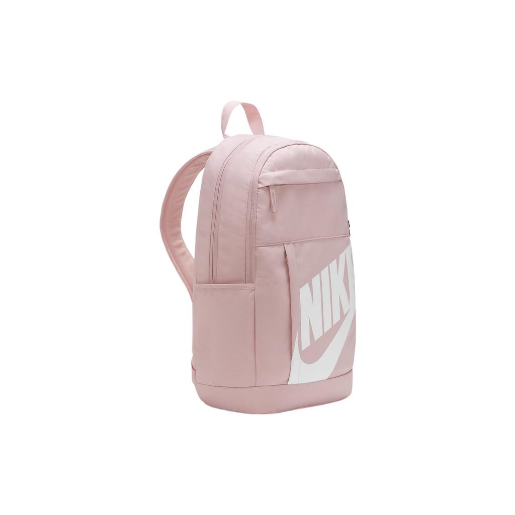 Nike Elemental Casual Sports Basic Large Logo Fabric Backpack Women Backpack Cherry-Blossom-Pink DD0559-630