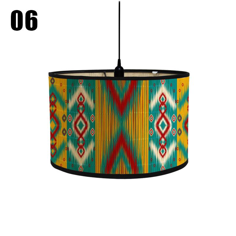 Retro Style Bamboo Art Lamp Shade Lampshads Cafe Restaurant Ceiling Cover Chandelier Homestay Room Decor Lamp Cover