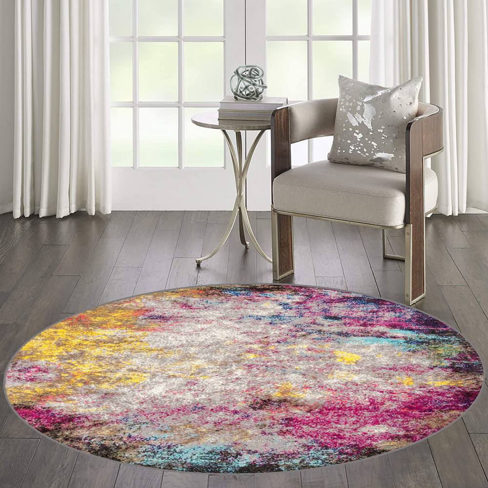 

Mosimoso Home RC1406 Ковер с принтом на подошве в горошек 100x100 cm