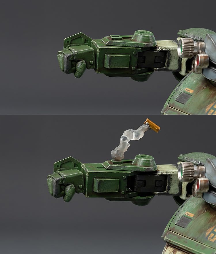 Threezero Armored Trooper Votoms Scope Dog Heavy Weathering Version and Zinc Alloy Painted Action Figure Robo-Do Non-Scale ABS, PVC, POM,