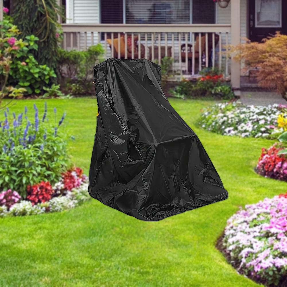 Cost-Effective Garden Hose Reel Cover, Heavy-Duty Oxford with PVC Coating, UV-Resistant Drawstring Closure for All-Weather Use