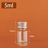 5Ml-500Ml Plastic Bottle Aluminum Cap Transparent Empty Bottle Lotion Sample Cosmetic Dispensing Bottles For Travel