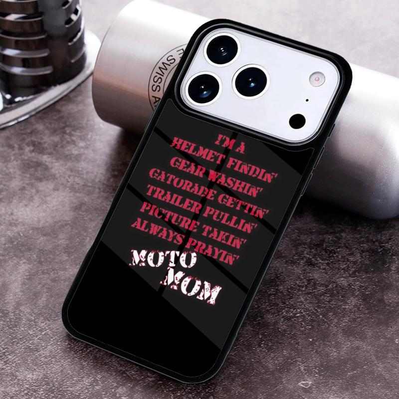 Moto Cross Motorcycle Sport Phone Case for iPhone 17 16 15 Pro Max Air 14 13 12 11 Plus Shockproof Capa Cover