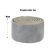 Self Adhesive 3D Skirting Line, NBR Soft Anti-Collision Wall Sticker, Waterproof Corner Trim Strips for Home Bedroom Wall Decor
